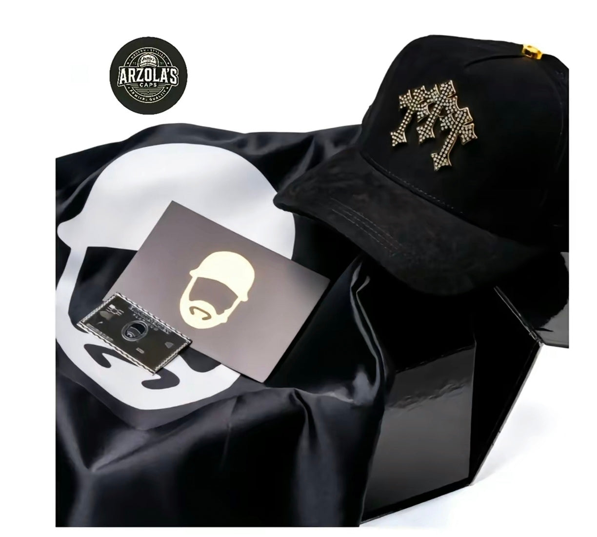 BARBAS HATS CHROME I GOLD EDITION (24K GOLD PLATED