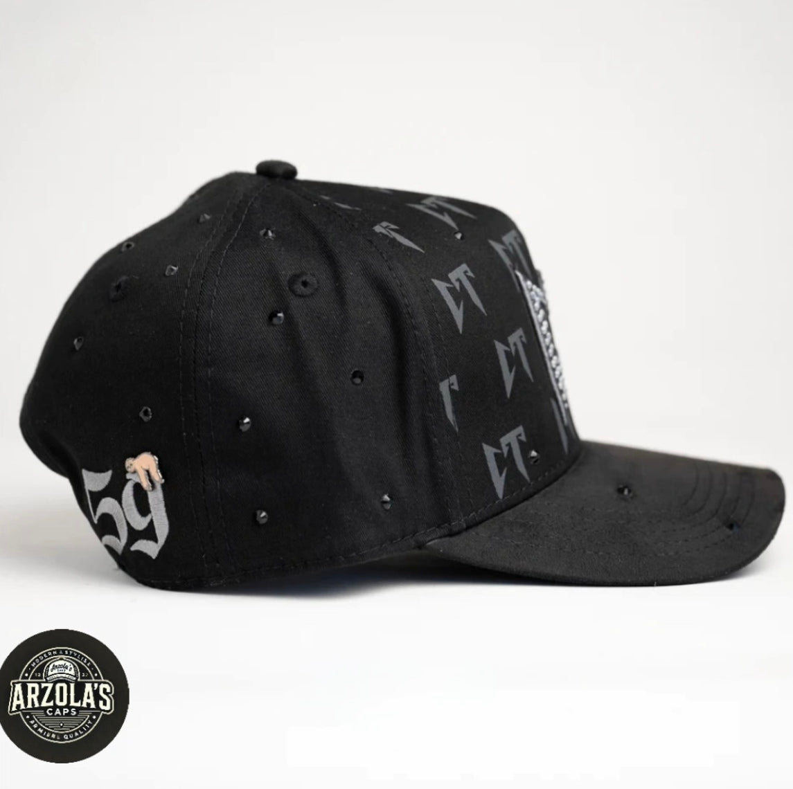 JC Hats - CT Endiamantado Black